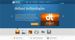 Desktop Screenshot of defianttech.com